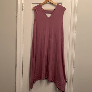 Eileen Fisher Viscose Jersey Sleeveless Dress